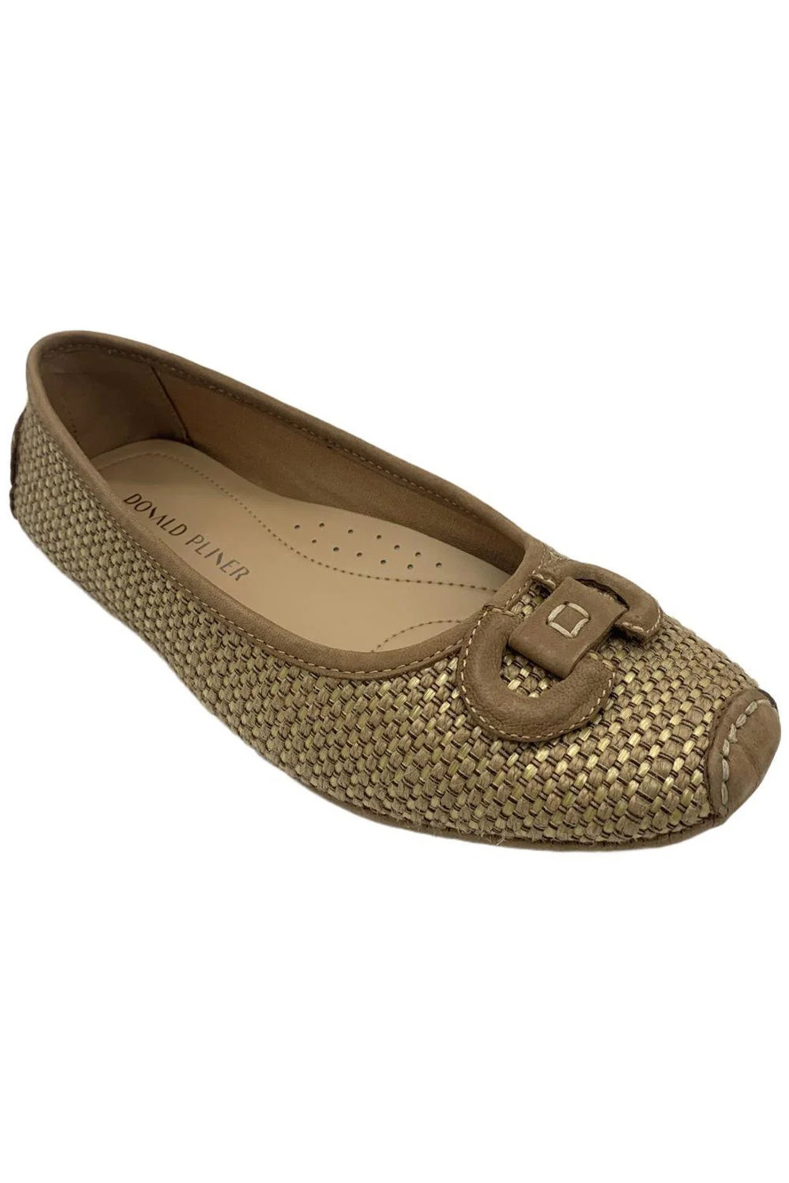 Donald Pliner Women's Reanna Flat Tobacco - Medium